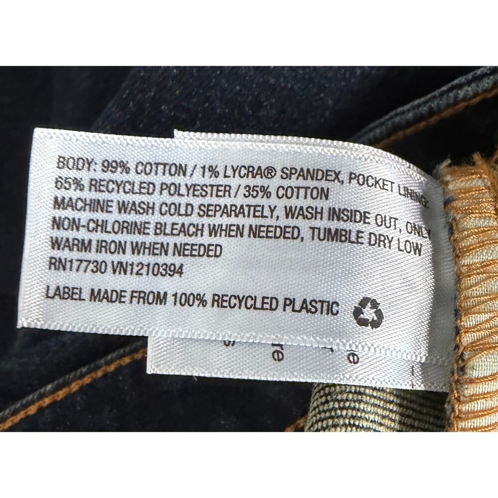 Universal Thread 18 High Rise Kick Boot Crop Jeans Dark Wash Stretch NWT New - Picture 9 of 9